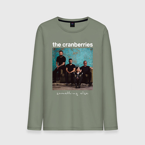 Мужской лонгслив The Cranberries rock / Авокадо – фото 1