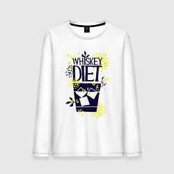 Мужской лонгслив Виски диета