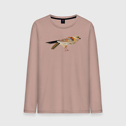 Мужской лонгслив Сокол птица