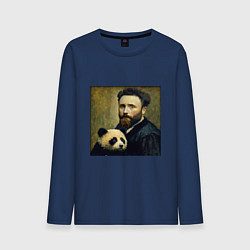 Мужской лонгслив Личная панда Ван Гога
