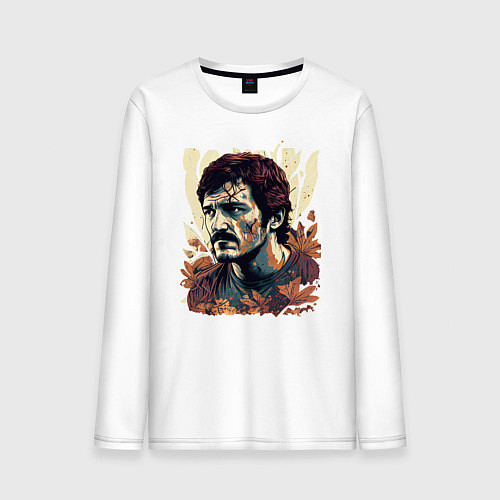 Мужской лонгслив Джоэл: Последние из нас / Белый – фото 1