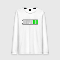 Мужской лонгслив Батарейка дни недели