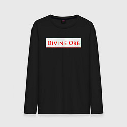 Лонгслив хлопковый мужской Divine Orb дроп в Path of Exile, цвет: черный
