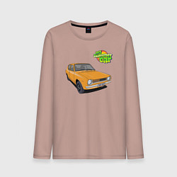 Мужской лонгслив My summer car yellow