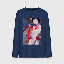 Мужской лонгслив Гейша юная