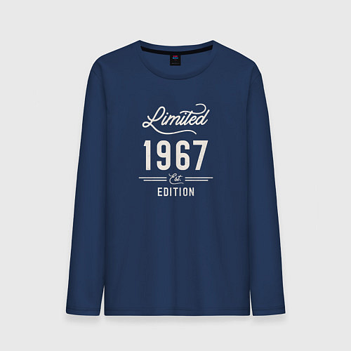 Мужской лонгслив 1967 ограниченный выпуск / Тёмно-синий – фото 1