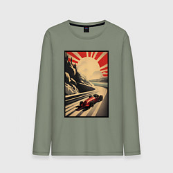 Мужской лонгслив Формула 50x: Болид