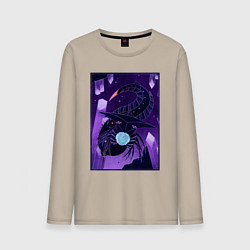 Мужской лонгслив Subnautica подводный монстр