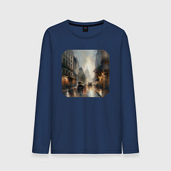Мужской лонгслив Улица старого города
