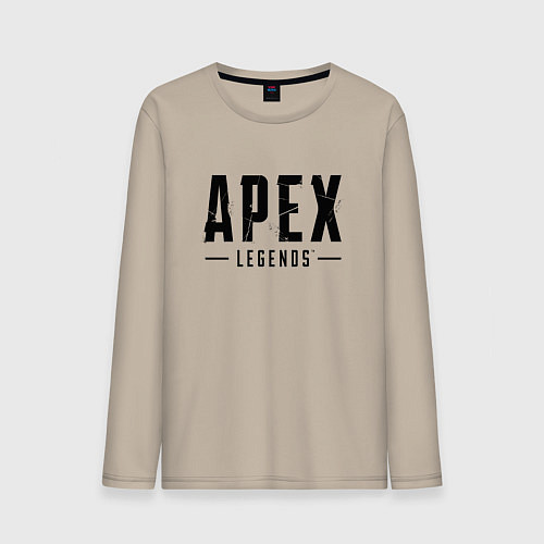 Мужской лонгслив Apex Legends логотип / Миндальный – фото 1
