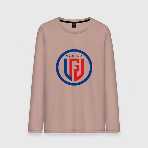 Мужской лонгслив PSG LGD logo / Пыльно-розовый – фото 1