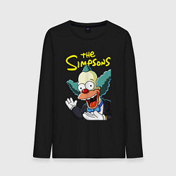 Мужской лонгслив Krusty the clown