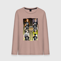 Мужской лонгслив Волейбол - haikyuu