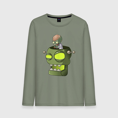 Мужской лонгслив Зомбосс / Авокадо – фото 1