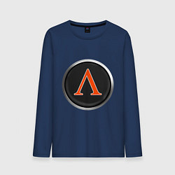 Лонгслив хлопковый мужской Македония Rome: Total War, цвет: тёмно-синий