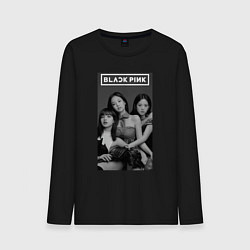 Мужской лонгслив Blackpink black and white