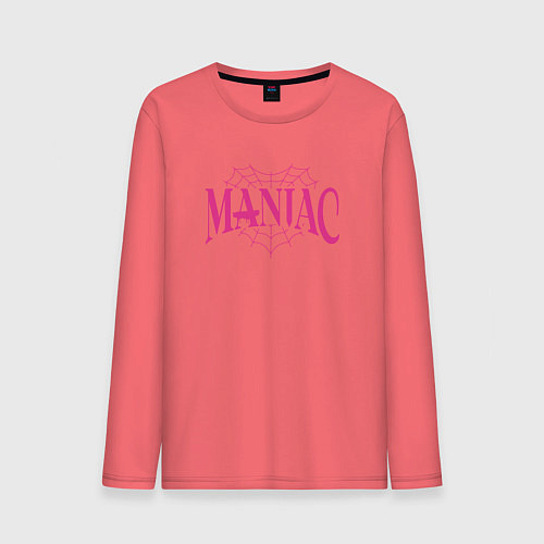 Мужской лонгслив Maniac - stray kids / Коралловый – фото 1