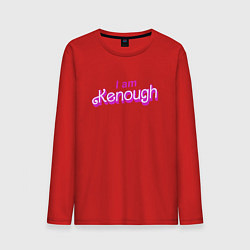 Мужской лонгслив I am kenough barbie