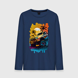 Мужской лонгслив Монстр трак