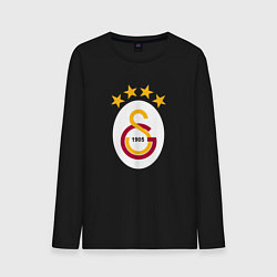 Лонгслив хлопковый мужской Galatasaray fc sport, цвет: черный