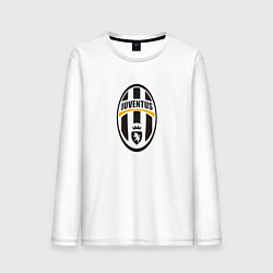 Лонгслив хлопковый мужской Juventus sport fc, цвет: белый