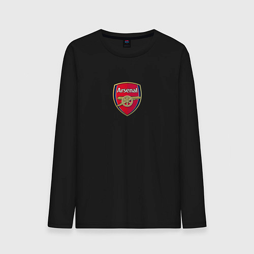 Мужской лонгслив Arsenal fc sport club / Черный – фото 1