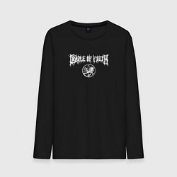 Лонгслив хлопковый мужской Cradle of Filth: emblem, цвет: черный