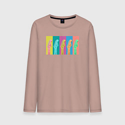 Мужской лонгслив Color guitars