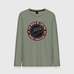 Мужской лонгслив Громкий гитарист