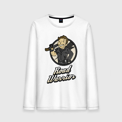 Мужской лонгслив Vault mad Max / Белый – фото 1