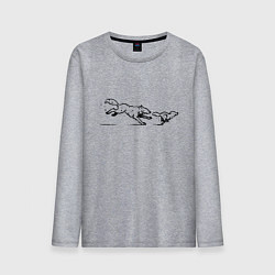 Мужской лонгслив Братья волки из Life is Strange 2