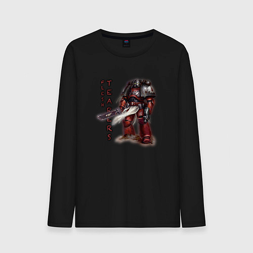 Мужской лонгслив Расчленитель / Черный – фото 1