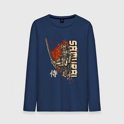 Мужской лонгслив Самурай японский воин