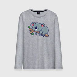 Мужской лонгслив Коала на ветке