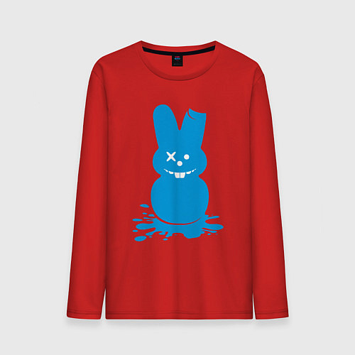 Мужской лонгслив Blue bunny / Красный – фото 1