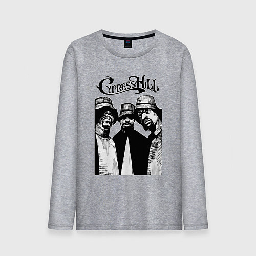 Мужской лонгслив Cypress hill all / Меланж – фото 1