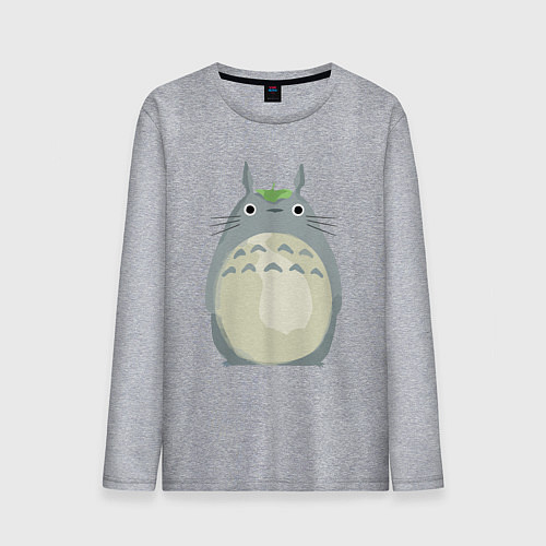 Мужской лонгслив Neighbor Totoro / Меланж – фото 1