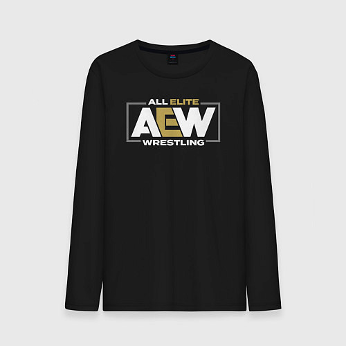 Мужской лонгслив All Elite Wrestling AEW / Черный – фото 1