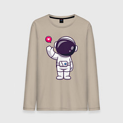 Мужской лонгслив Hello spaceman