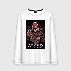 Мужской лонгслив Assassins creed профиль игрока