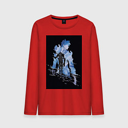 Мужской лонгслив Поднятие уровня в одиночку охотник Джин Ву