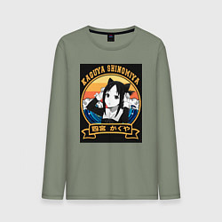 Мужской лонгслив Госпожа Кагуя с ушками