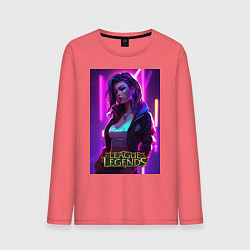 Мужской лонгслив League of Legends Kaisa Kda