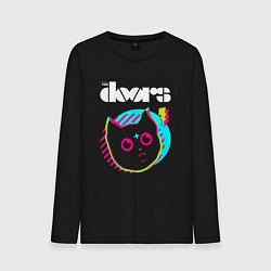 Мужской лонгслив The Doors rock star cat