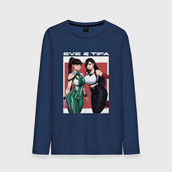 Мужской лонгслив Тифа и Ева girls fantasy