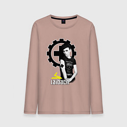 Мужской лонгслив Laibach - A girl with tshirt