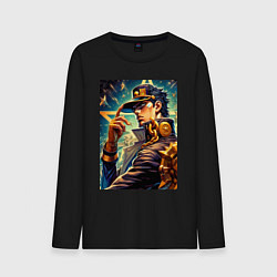 Мужской лонгслив Джотаро Куджо - fantasy ai art