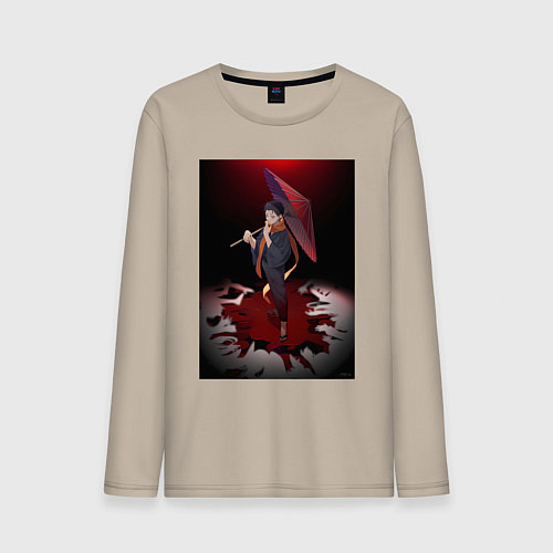 Мужской лонгслив Re:Zero Субару Нацуки / Миндальный – фото 1