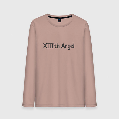 Мужской лонгслив XIIIth angel / Пыльно-розовый – фото 1