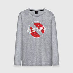 Мужской лонгслив New York seal